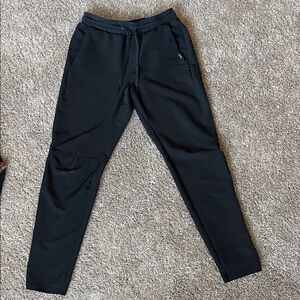 Men's UNRL Black Performance Jogger Pants with Drawstring Waist